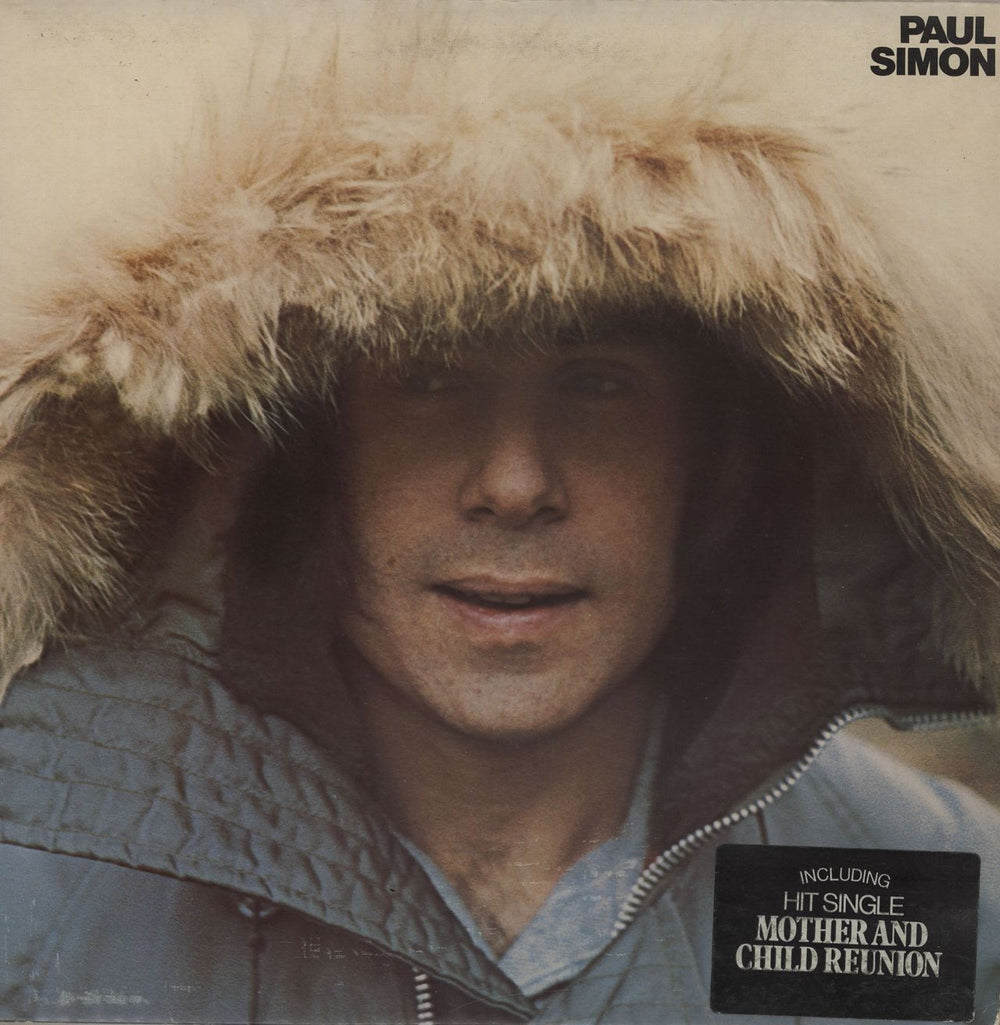 Paul Simon Paul Simon - 1st - Square Hype sticker UK vinyl LP album (LP record) 69007