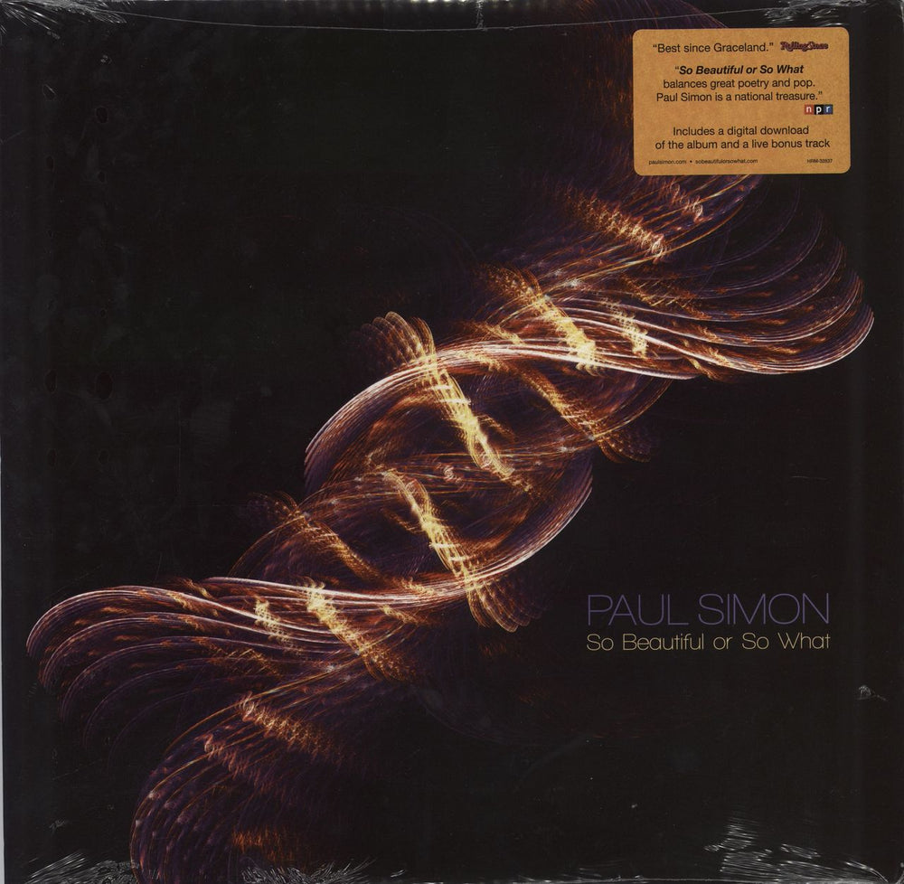 Paul Simon So Beautiful Or So What - Sealed US vinyl LP album (LP record) HRM-32837-01