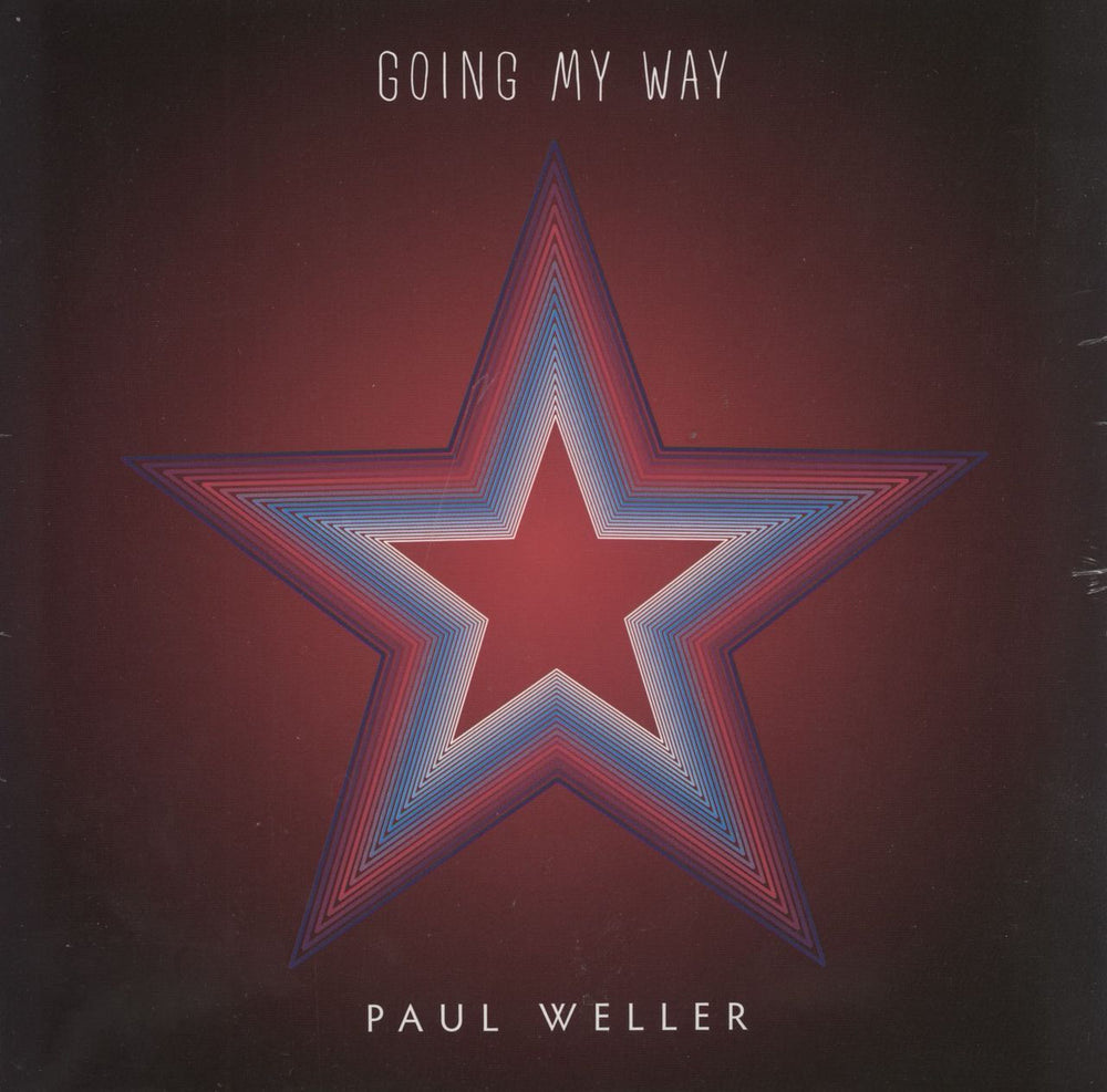 Paul Weller Going My Way + print UK 7" vinyl single (7 inch record / 45) 0825646083091