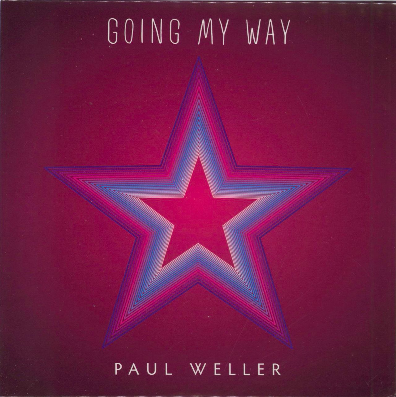 Paul Weller Going My Way UK Promo CD-R acetate