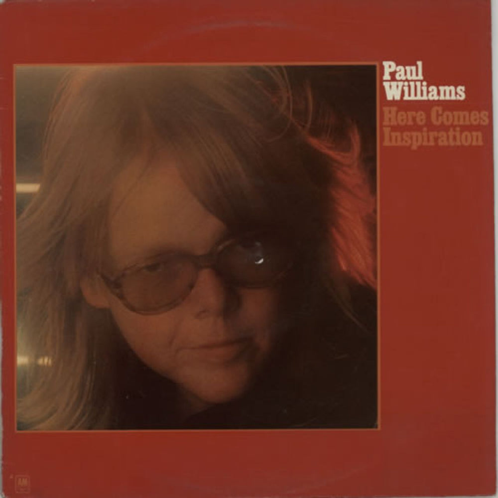 Paul Williams (US) Here Comes Inspiration UK vinyl LP album (LP record) AMLH63606