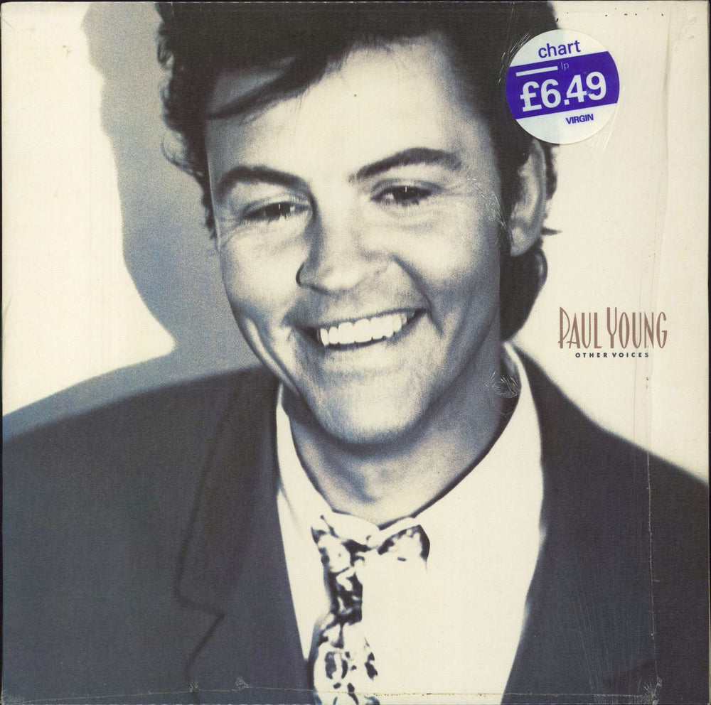 Paul Young Other Voices - Shrink UK vinyl LP album (LP record) 466917-1