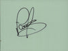 Paul Young Page From An Autograph Book UK memorabilia AUTOGRAPH