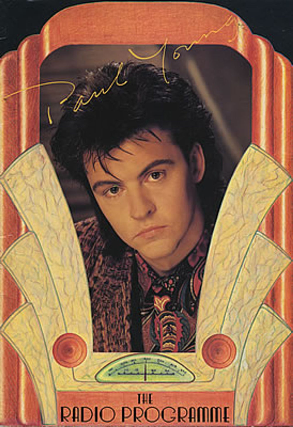 Paul Young The Radio Programme UK tour programme TOUR PROGRAMME