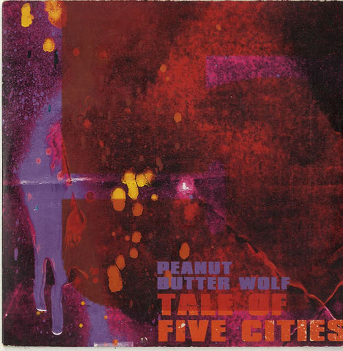 Peanut Butter Wolf Tale Of Five Cities UK CD single