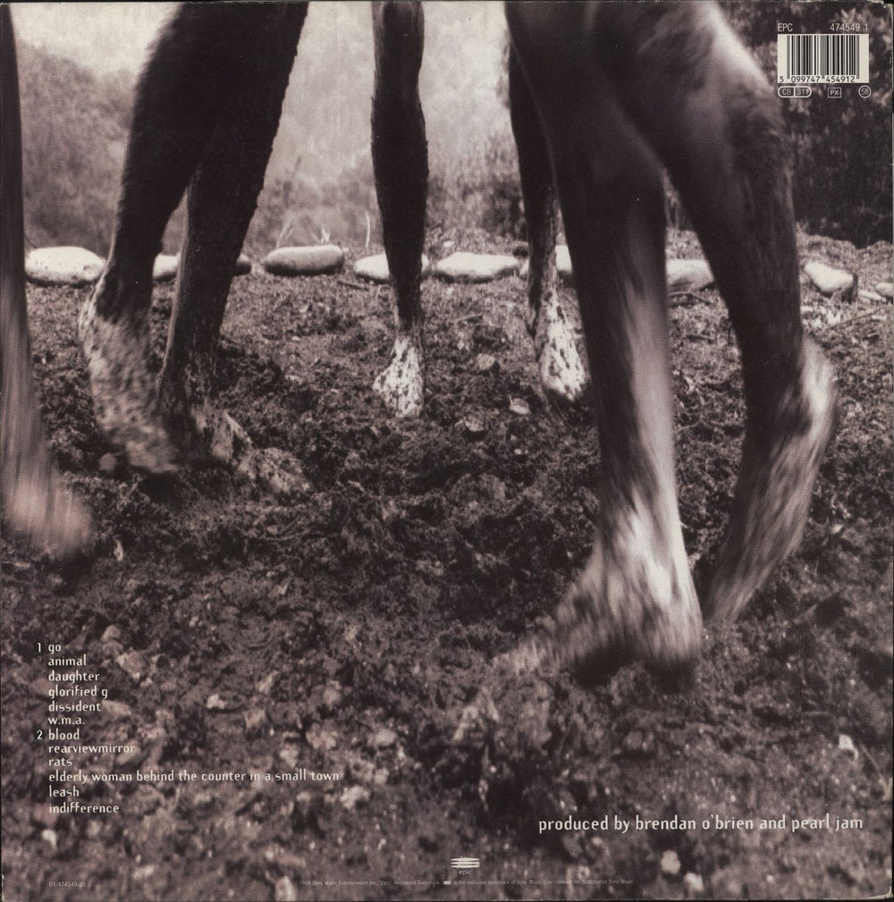 Pearl Jam Vs - 1st - VG Dutch vinyl LP album (LP record) 5099747454912