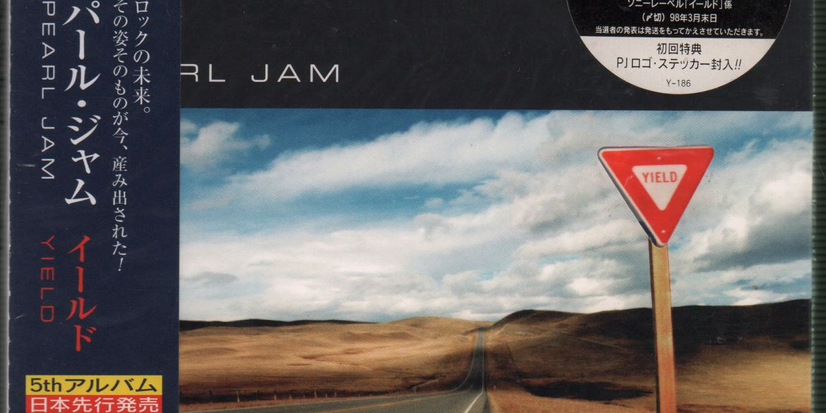 Pearl Jam Yield Japanese CD album — RareVinyl.com