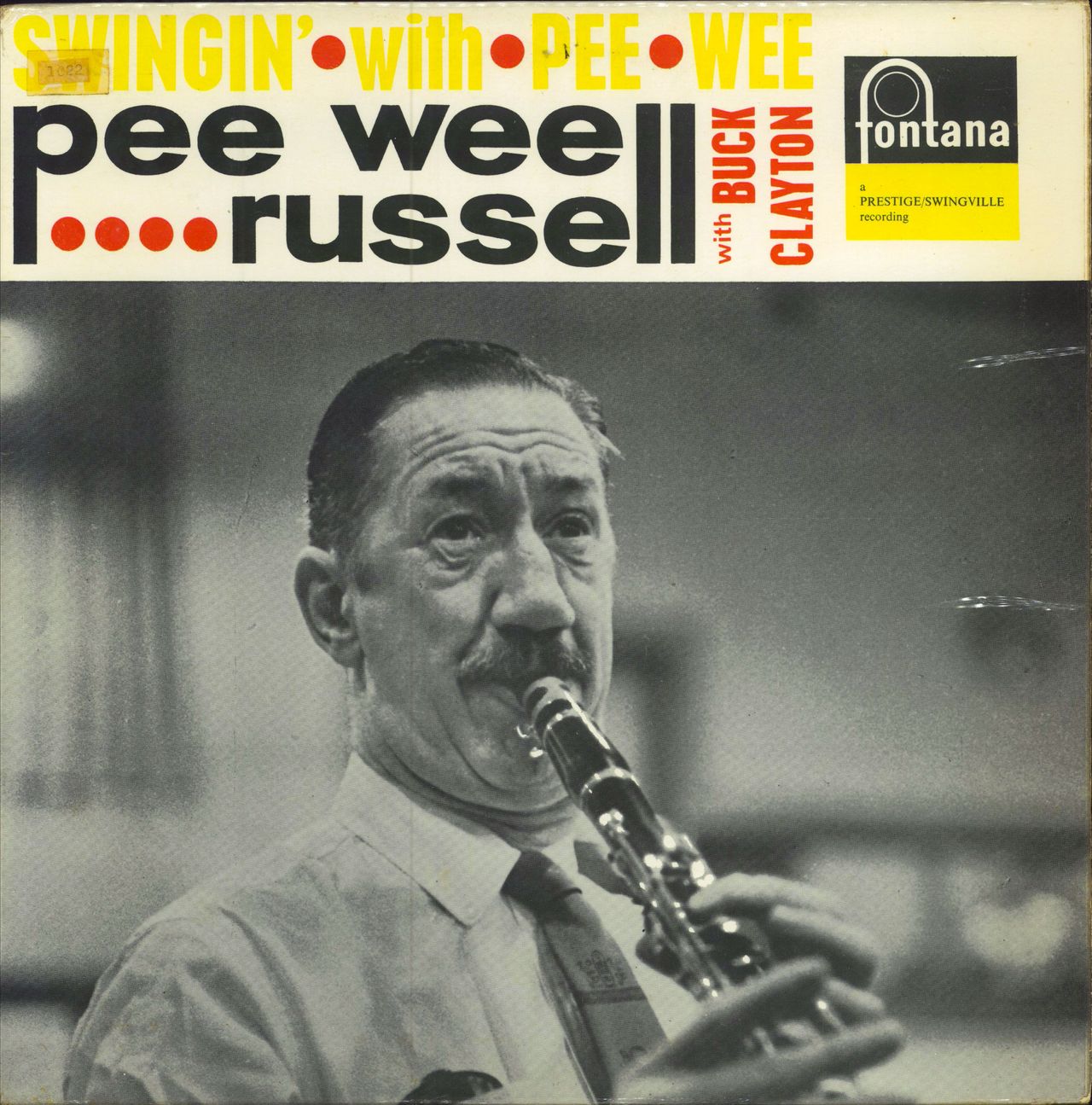 Pee Wee Russell Swingin' With Pee Wee UK vinyl LP album (LP record) 688403ZL