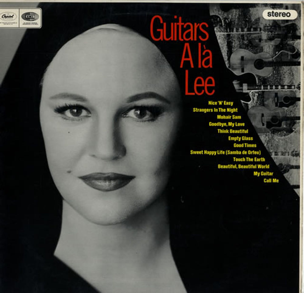 Peggy Lee Guitars Ala Lee UK vinyl LP album (LP record) ST2469