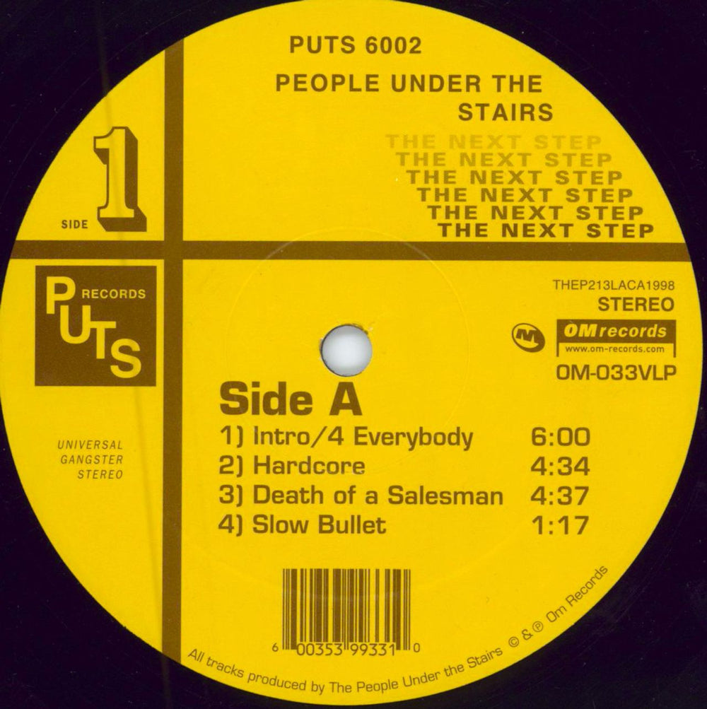 People Under The Stairs The Next Step - 1st US 2-LP vinyl record set (Double LP Album) PUTS6002
