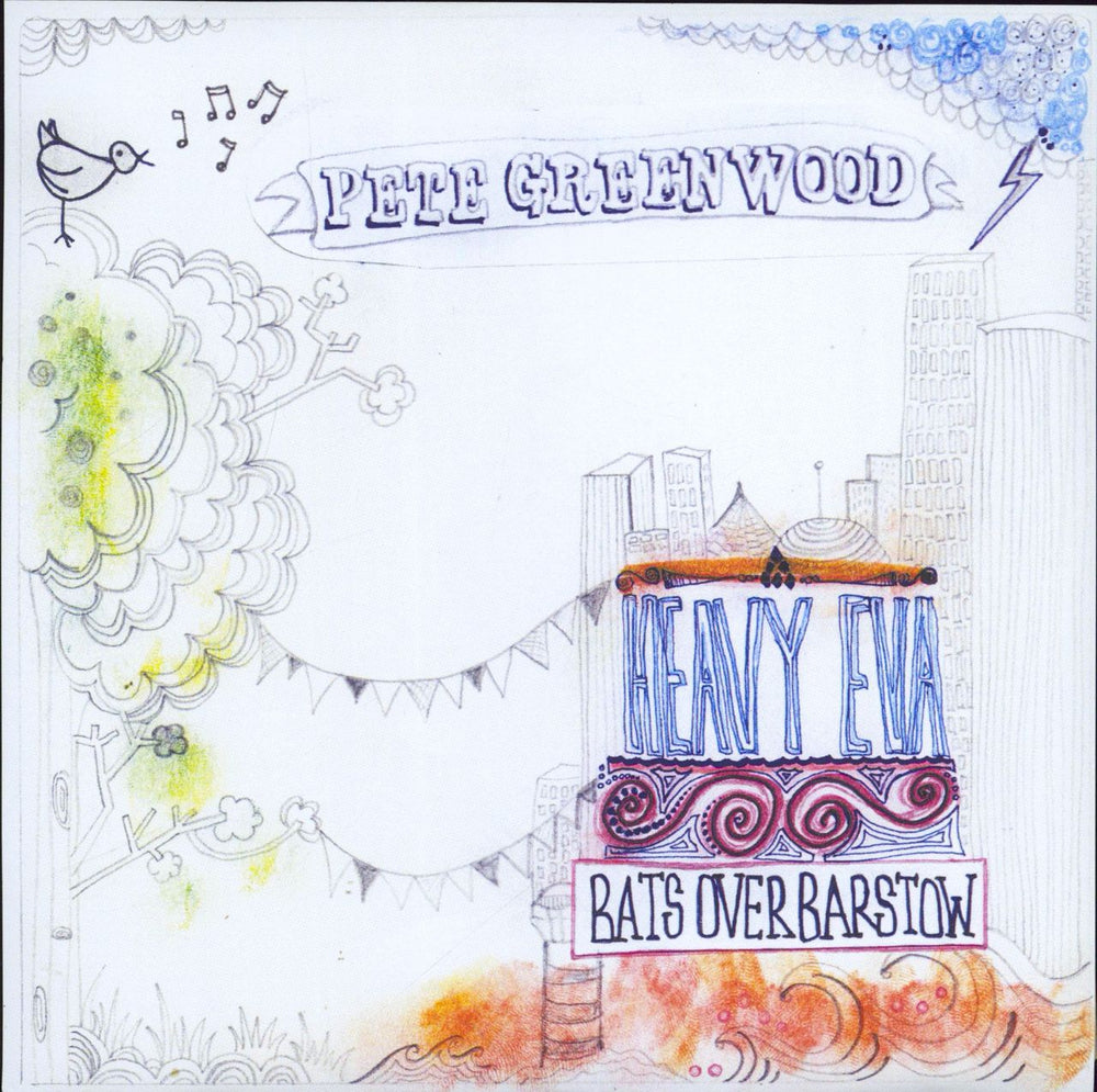 Pete Greenwood Heavy Eva - Numbered Sleeve UK 7" vinyl single (7 inch record / 45) GPS10