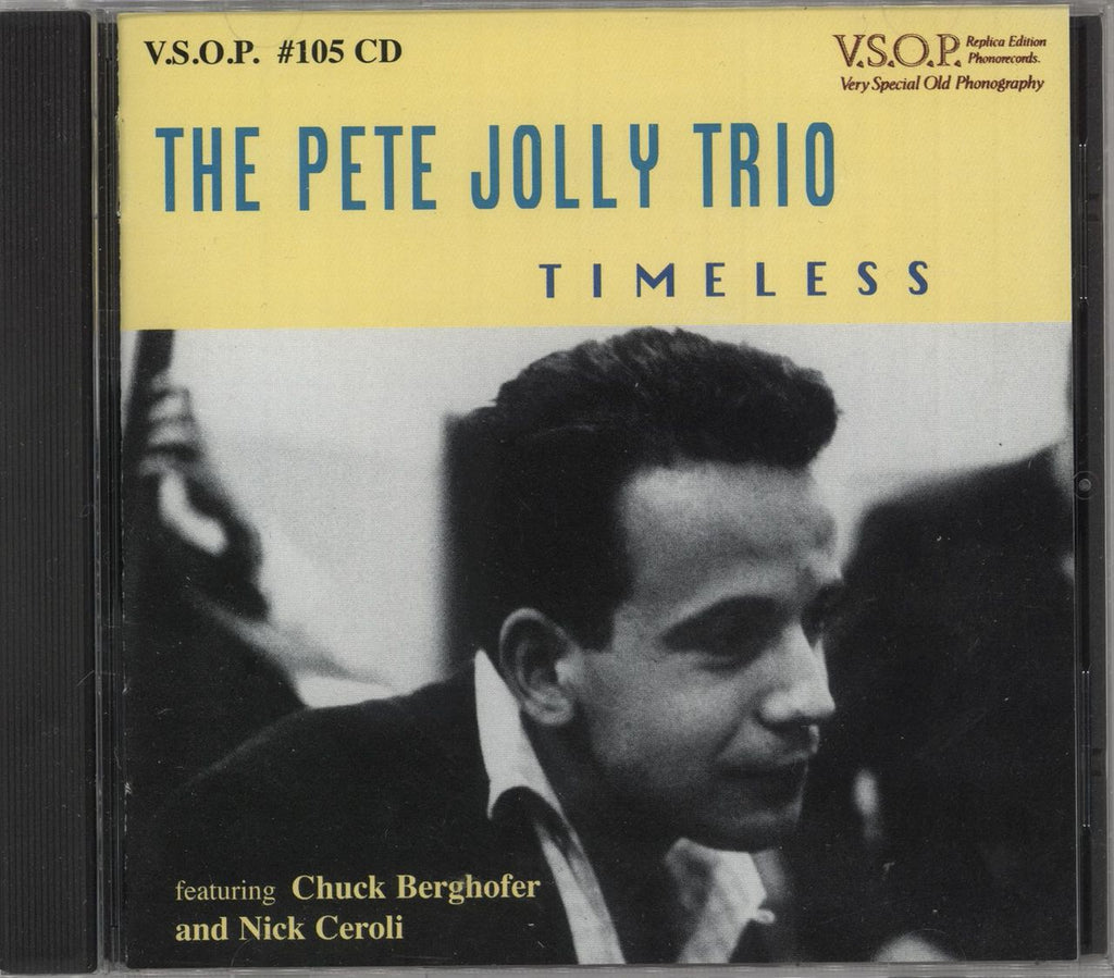 Pete Jolly Timeless US CD album — RareVinyl.com