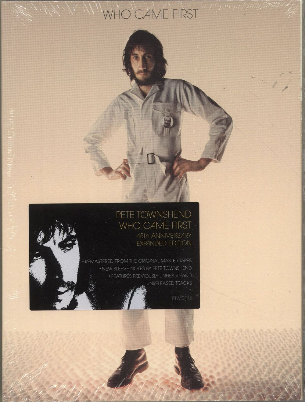 Pete Townshend Who Came First: 45th Anniversary Edition - Sealed UK 2 CD album set (Double CD) PPWCF45