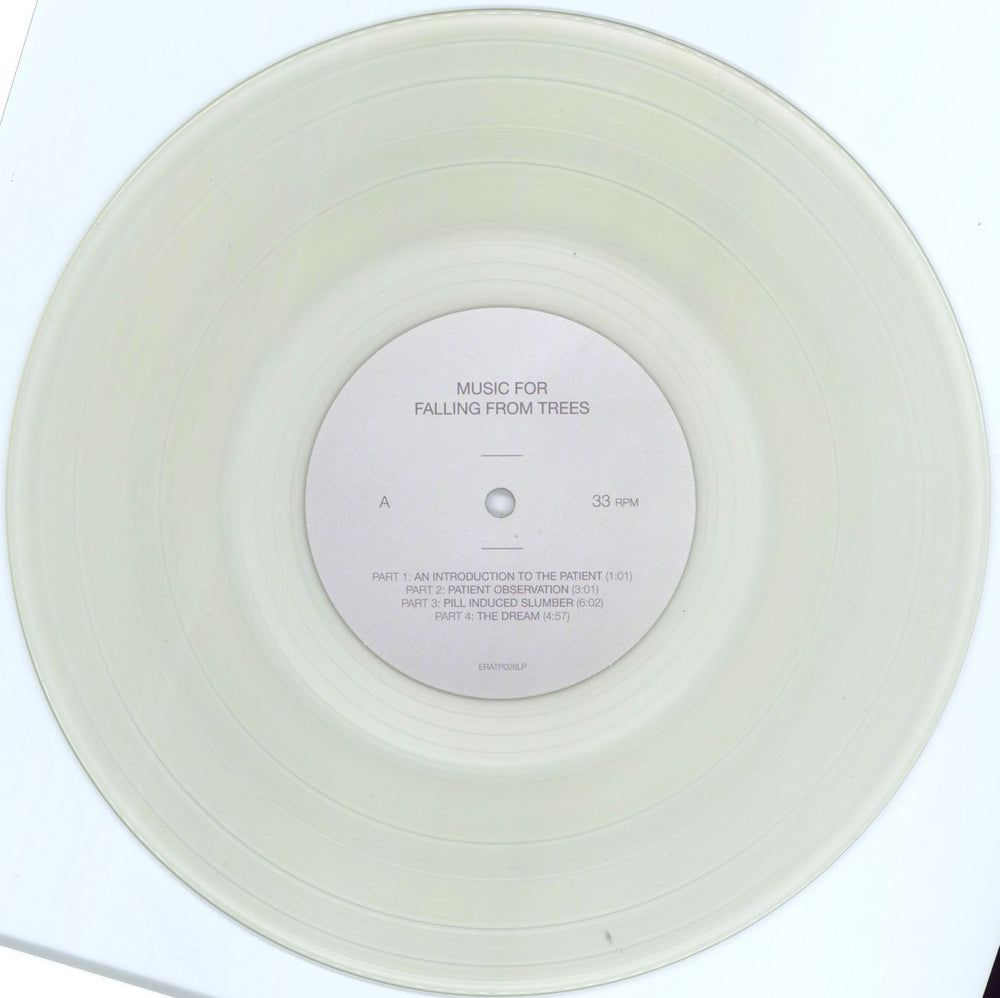 Peter Broderick Music For Contemporary Dance - Clear Vinyl - Signed UK 10" vinyl single (10 inch record) QF110MU768766