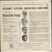 Peter Cook & Dudley Moore Beyond The Fringe - 1st UK vinyl LP album (LP record)