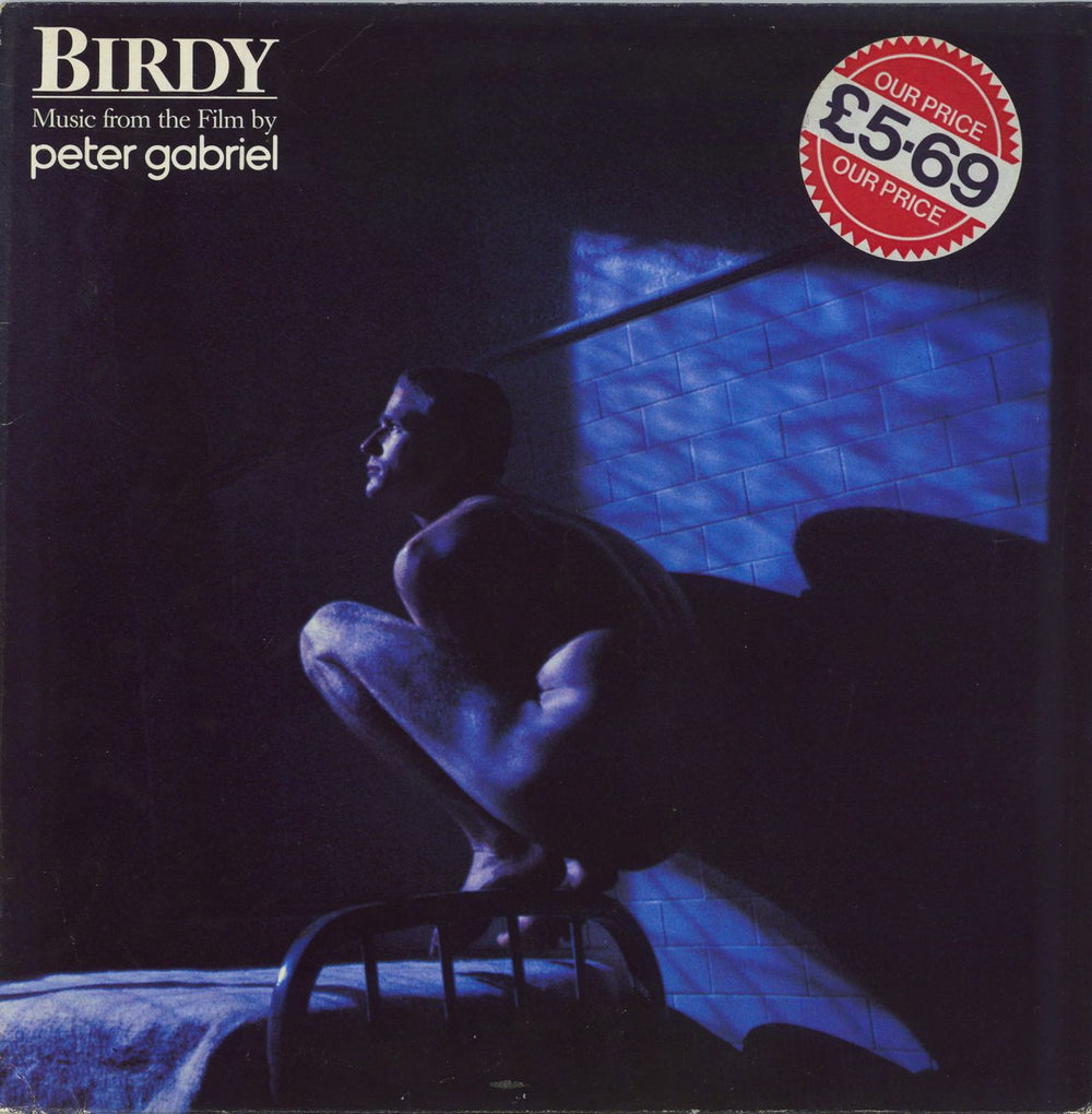 Peter Gabriel Birdy - price stickered sleeve UK vinyl LP album (LP record) CAS1167