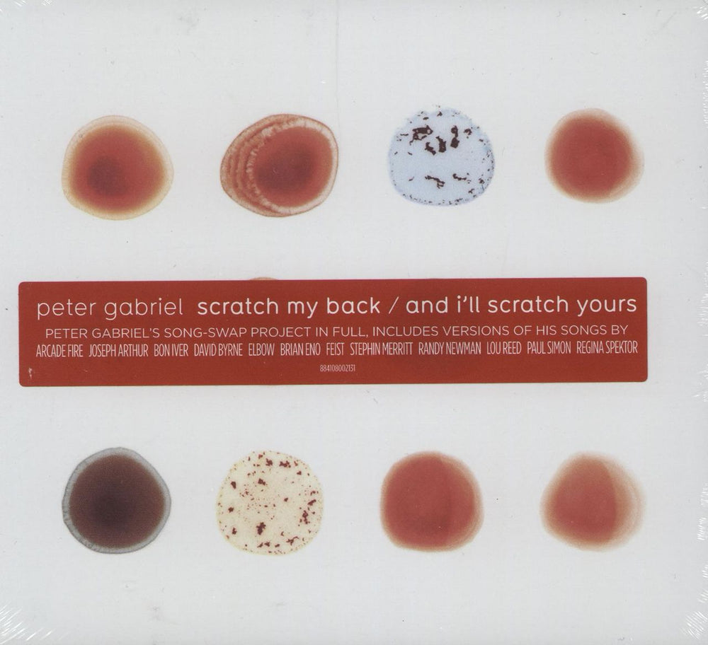 Peter Gabriel Scratch My Back/And I'll Scratch Yours UK 2 CD album set (Double CD) PGCD15