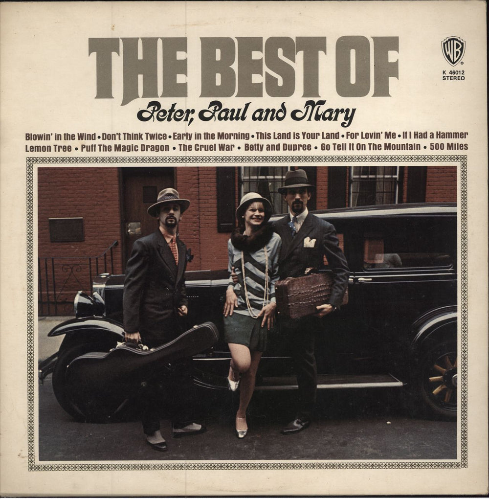 Peter Paul & Mary The Best Of Peter, Paul And Mary - Green label UK vinyl LP album (LP record) K46012