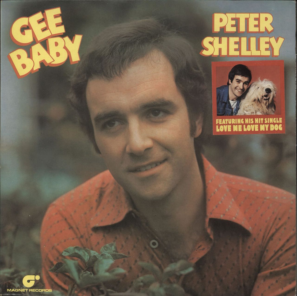 Peter Shelley Gee Baby - Hype Stickered UK vinyl LP album (LP record) MAG5003