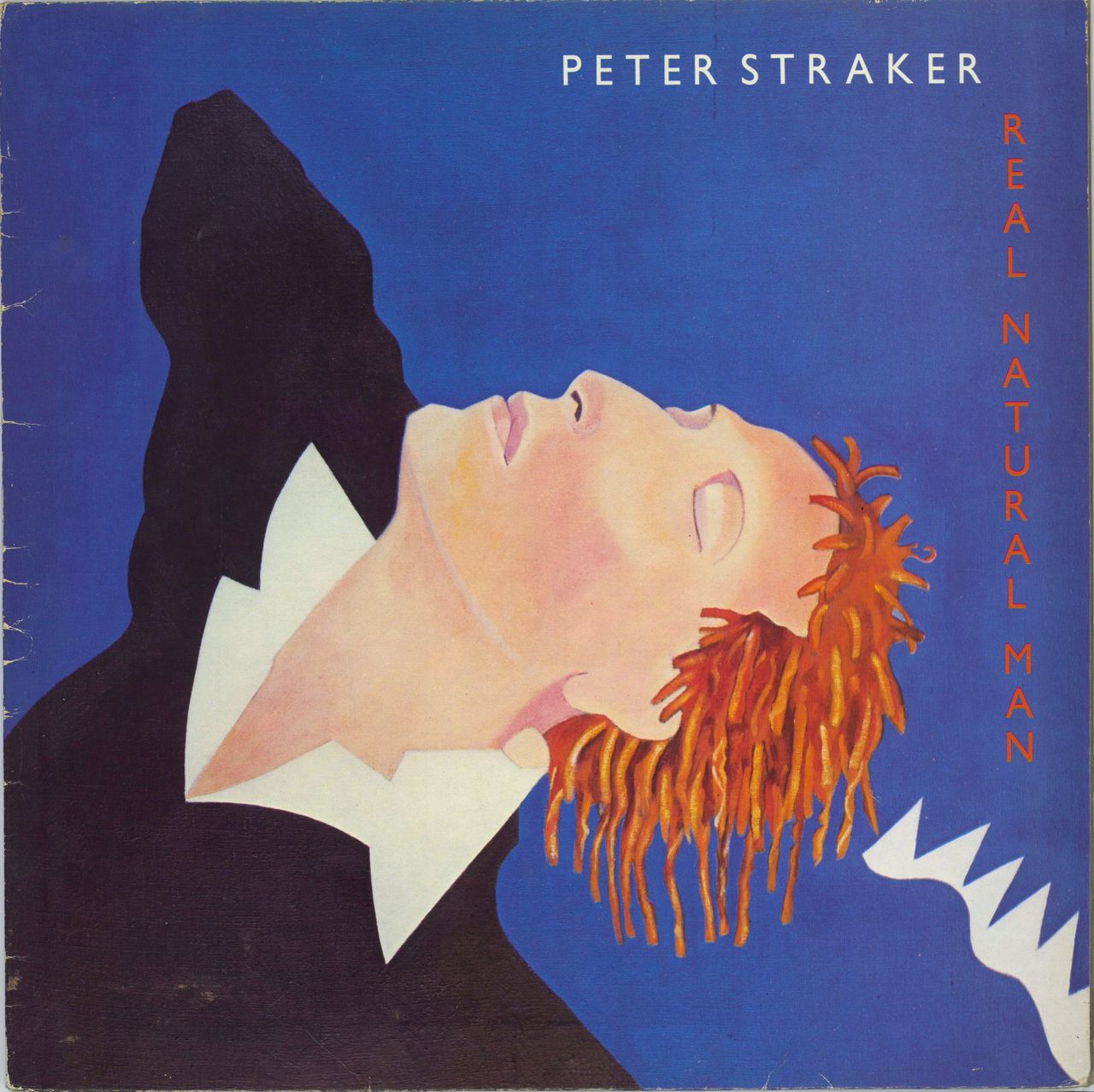 Peter Straker Real Natural Man UK vinyl LP album (LP record) TRAIN12