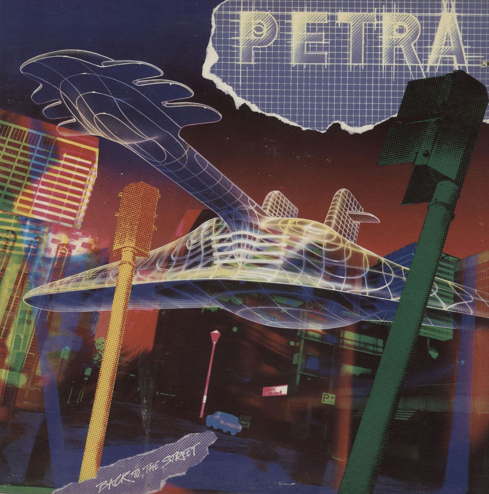 Petra Back To The Streets US vinyl LP album (LP record) SP5143