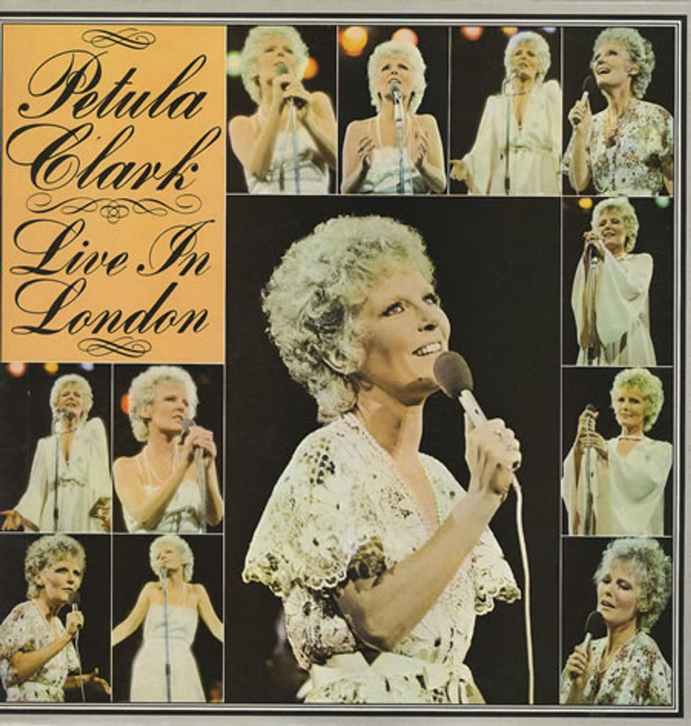 Petula Clark Live In London UK vinyl LP album (LP record) 2383303