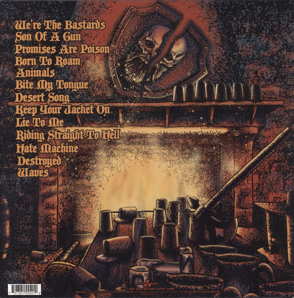 Phil Campbell And The Bastard Sons We're The Bastards UK 2-LP vinyl record set (Double LP Album) 727361555412