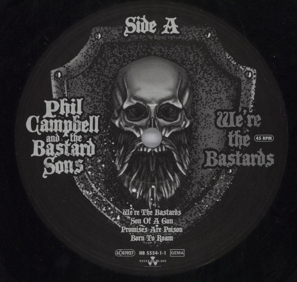 Phil Campbell And The Bastard Sons We're The Bastards UK 2-LP vinyl record set (Double LP Album) QH72LWE820894