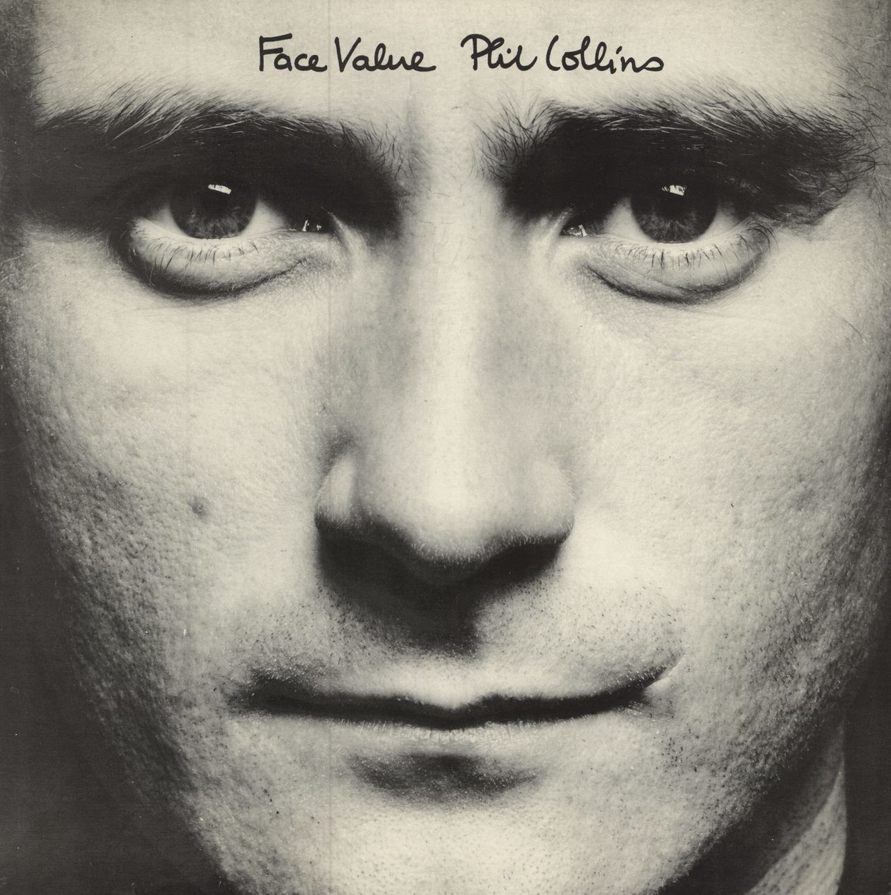 Phil Collins Face Value Spanish Vinyl LP —