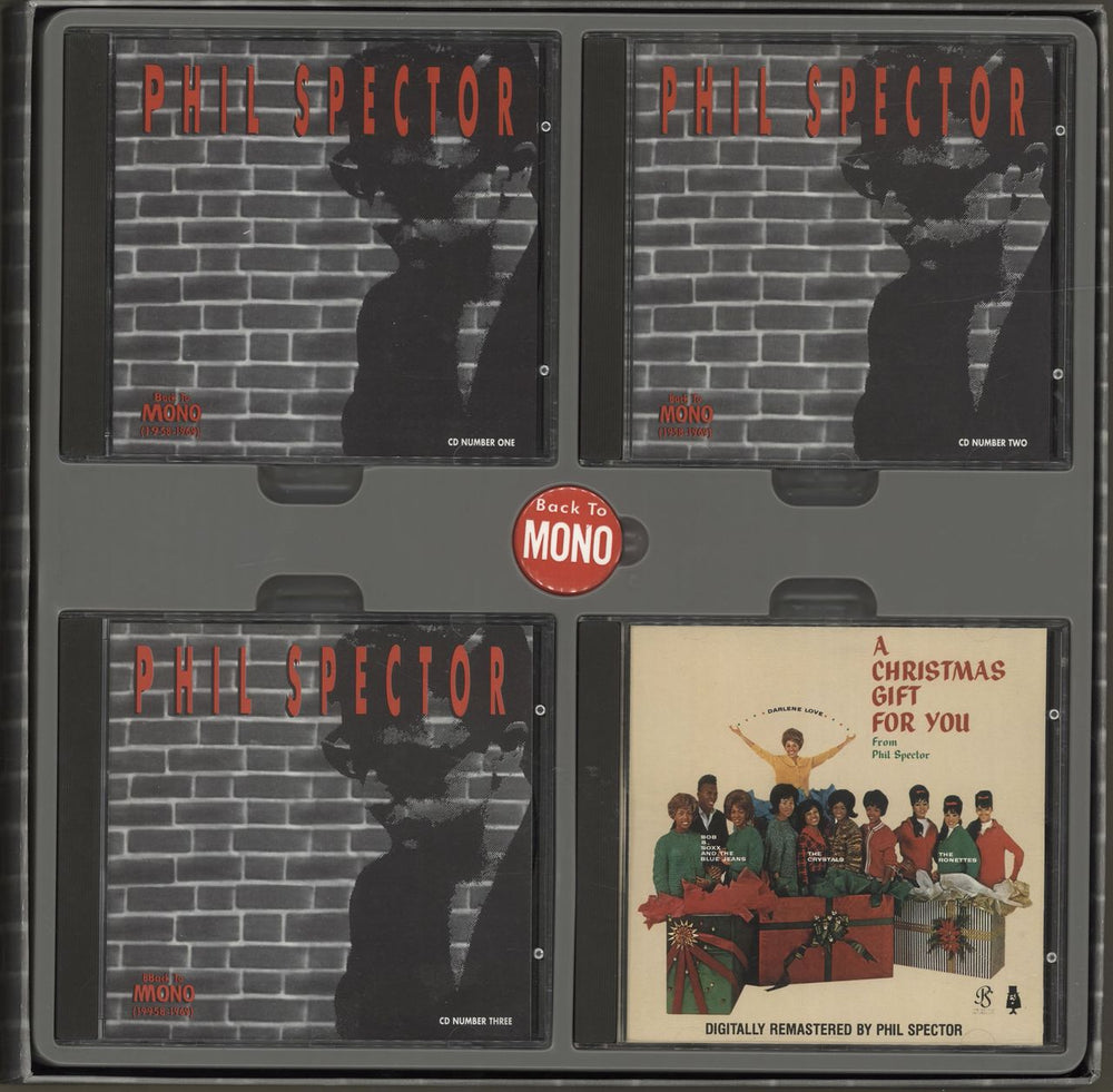 Phil Spector Back To Mono 1958-1969 US CD Album Box Set PSPDXBA240209