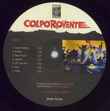 Piero Piccioni Colpo Rovente (The Original Complete Motion Picture Soundtrack) Italian 2-LP vinyl record set (Double LP Album) QJE2LCO830392
