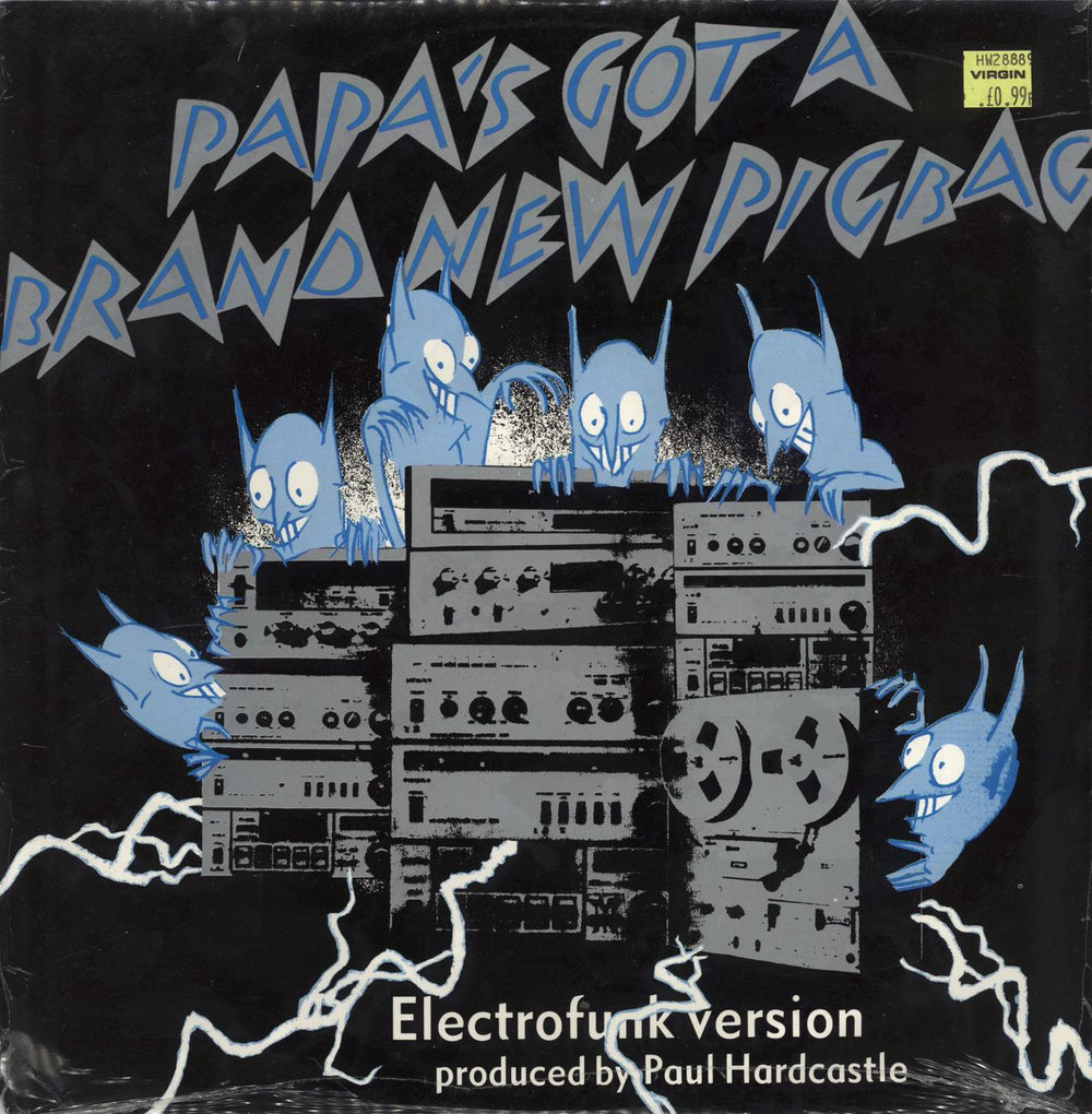 Pigbag Papa's Got A Brand New Pigbag (Electrofunk Version) - Sealed UK 12" vinyl single (12 inch record / Maxi-single) KAZ50T