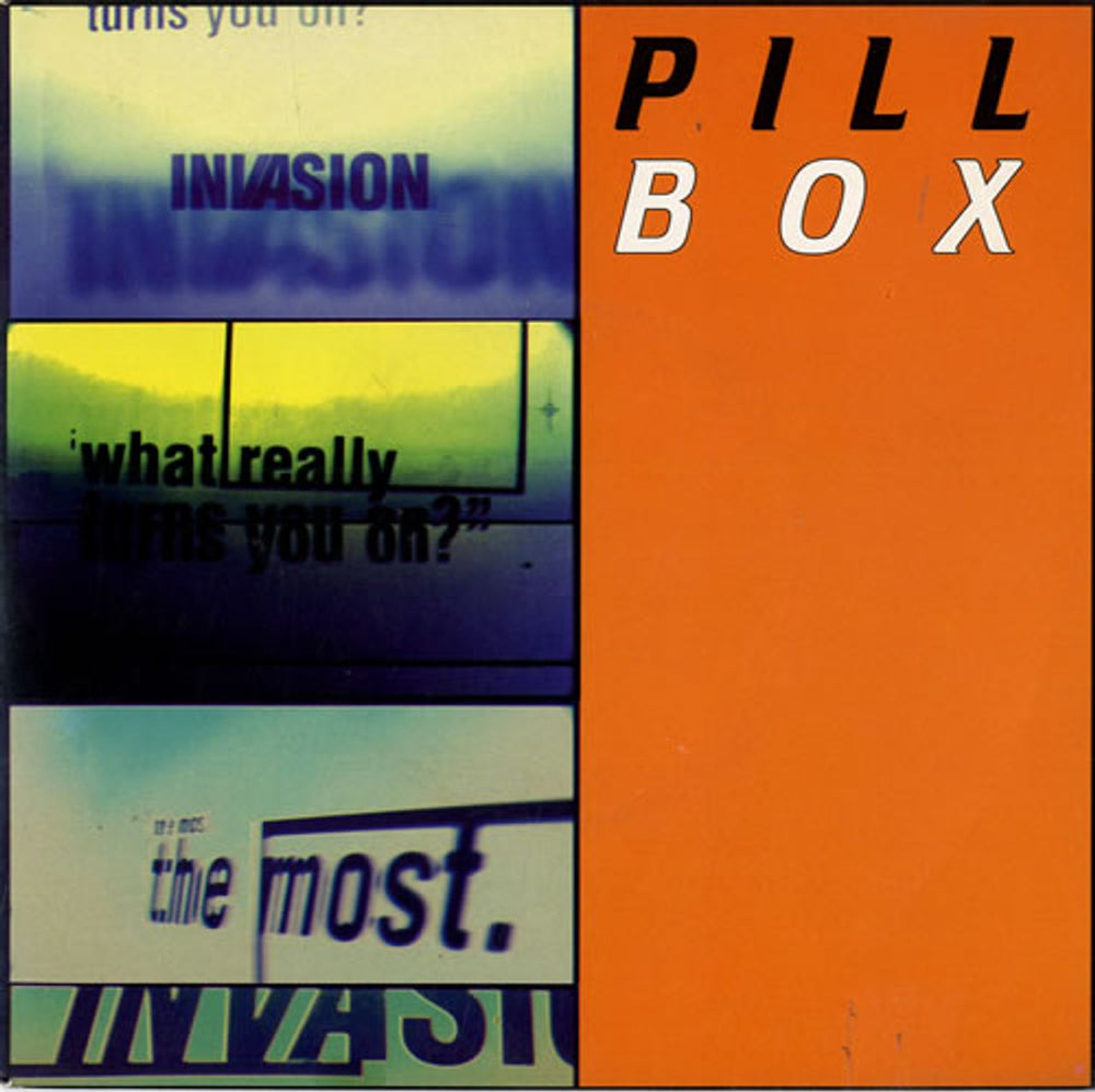 Pillbox Invasion (What Really Turns You On?) UK 7" vinyl single (7 inch record / 45) XRR0017