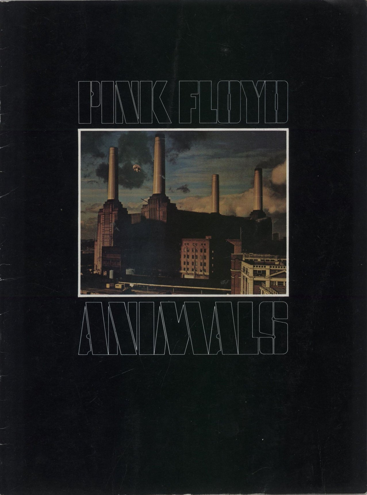 Pink Floyd Animals UK tour programme TOUR PROGRAM