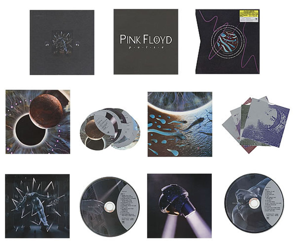 Pink Floyd Pulse Japanese 2 CD album set (Double CD) PIN2CPU421518