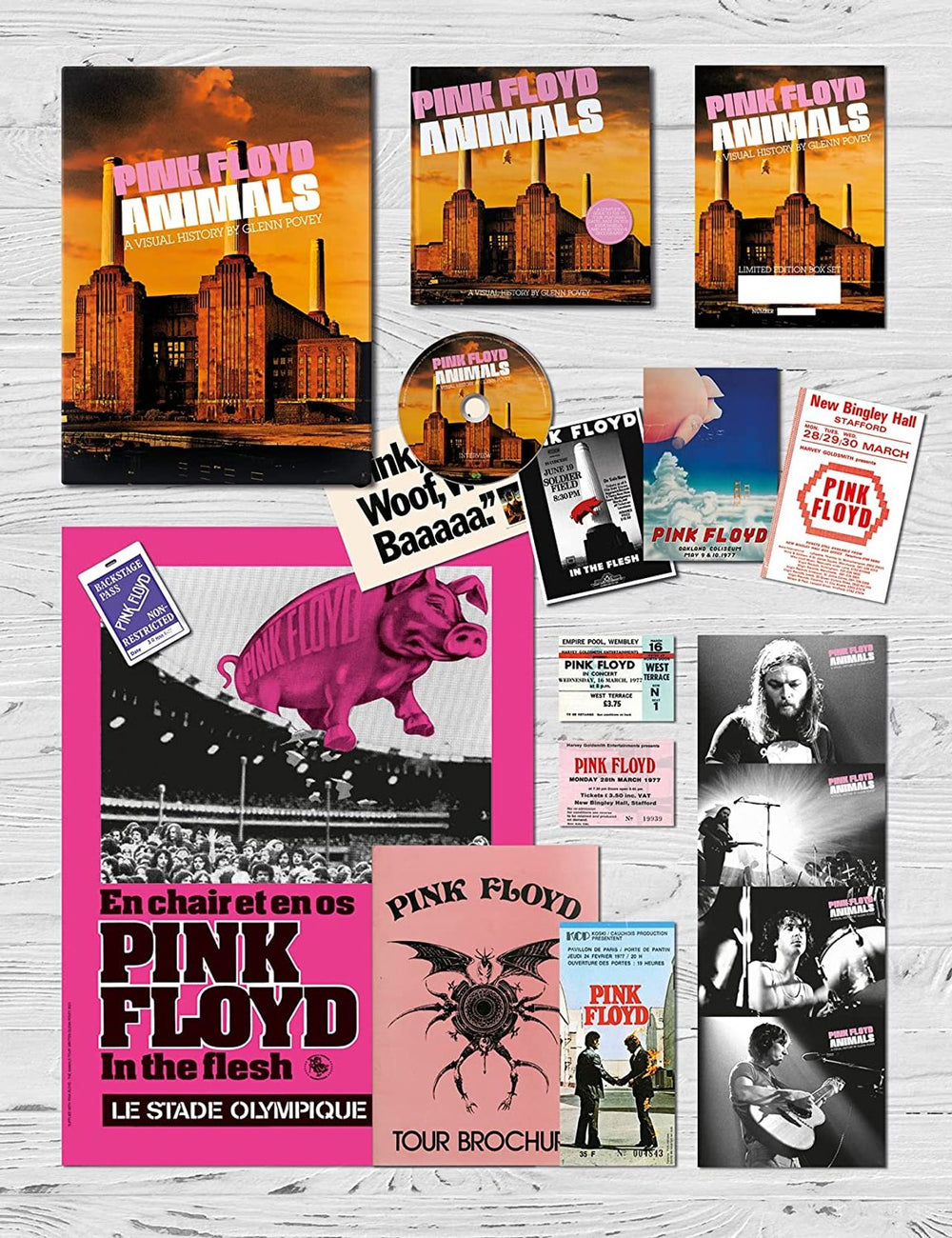 Pink Floyd The Animals Tour: A Visual History - Deluxe Edition UK box set GONZOBOX36