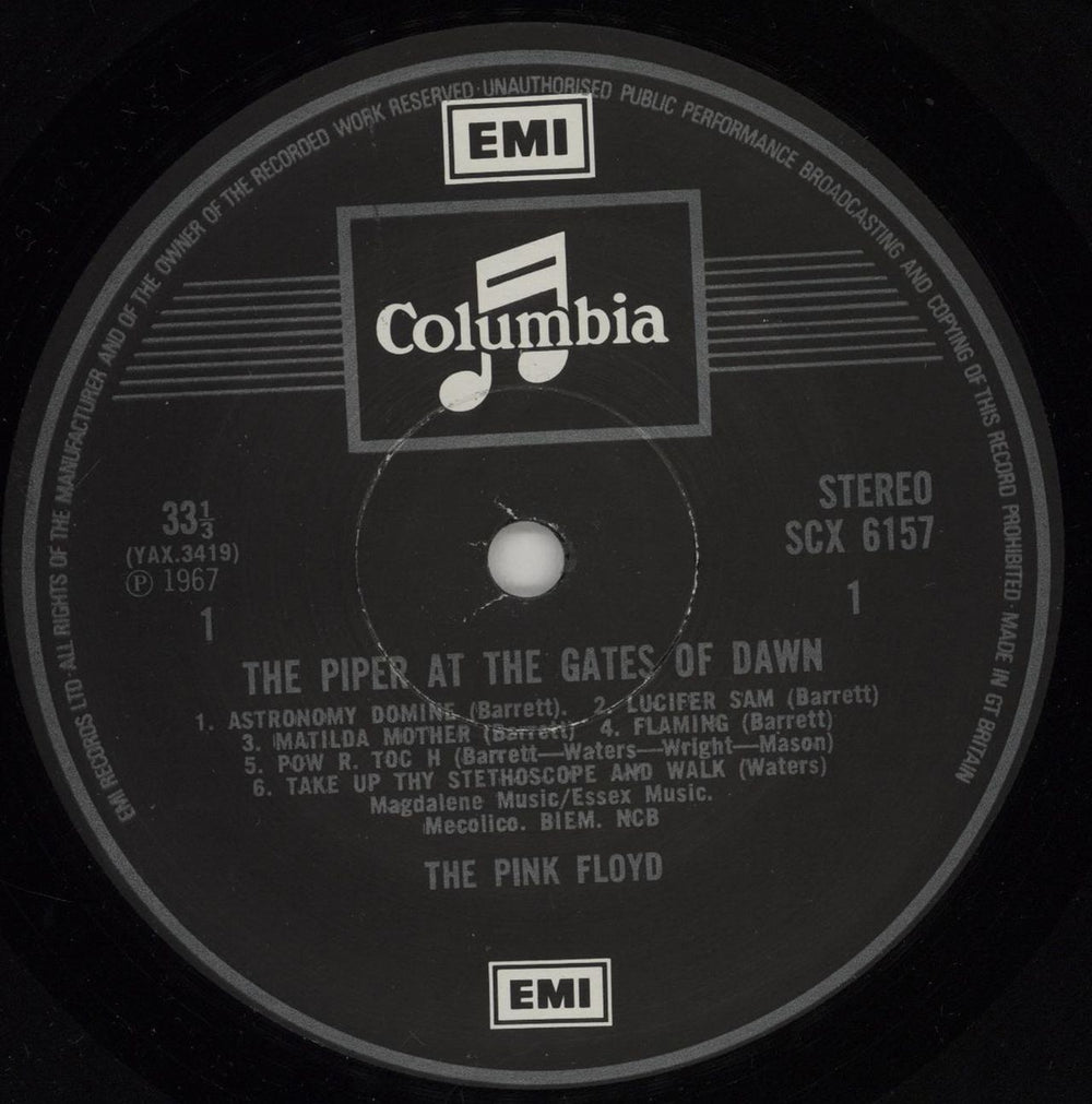 Pink Floyd The Piper At The Gates Of Dawn - 5th UK vinyl LP album (LP record) PINLPTH753254