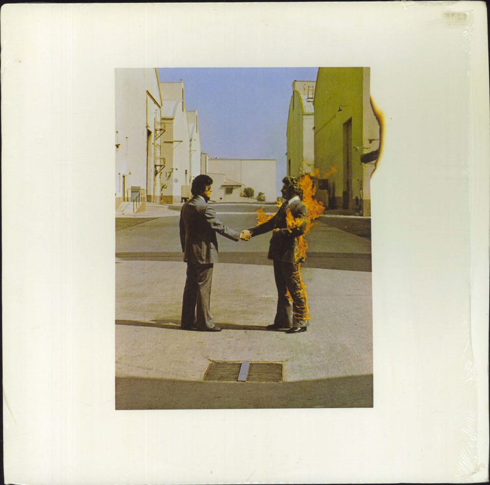 Pink Floyd Wish You Were Here - Shrink US vinyl LP album (LP record) JC33453