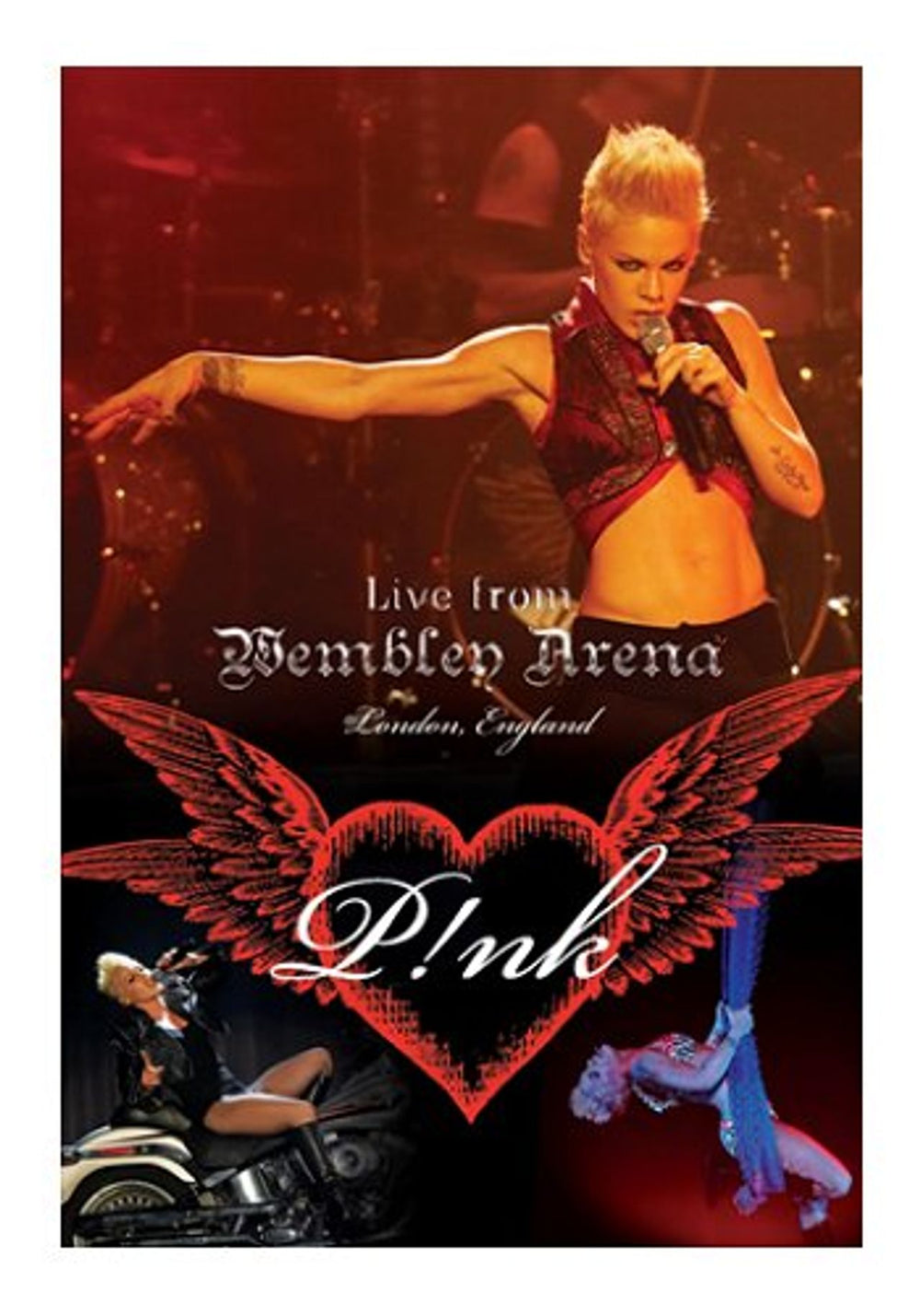 Pink Live From Wembley Arena UK DVD 88697063869