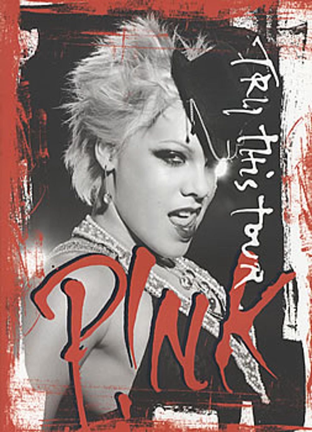 Pink Try This Tour UK tour programme TOUR PROGRAMME