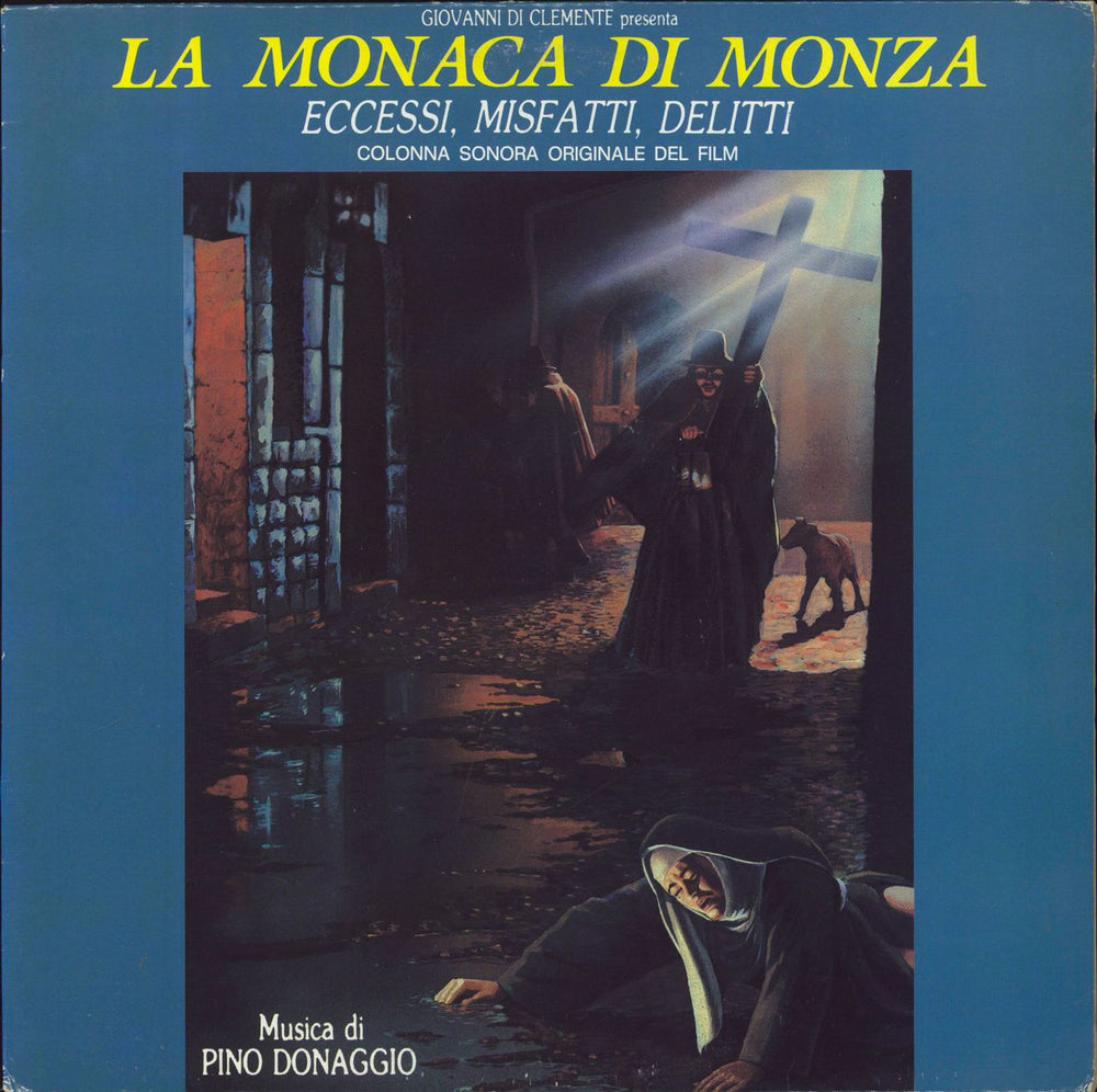 Pino Donaggio La Monaca Di Monza Italian vinyl LP album (LP record) 823942-1