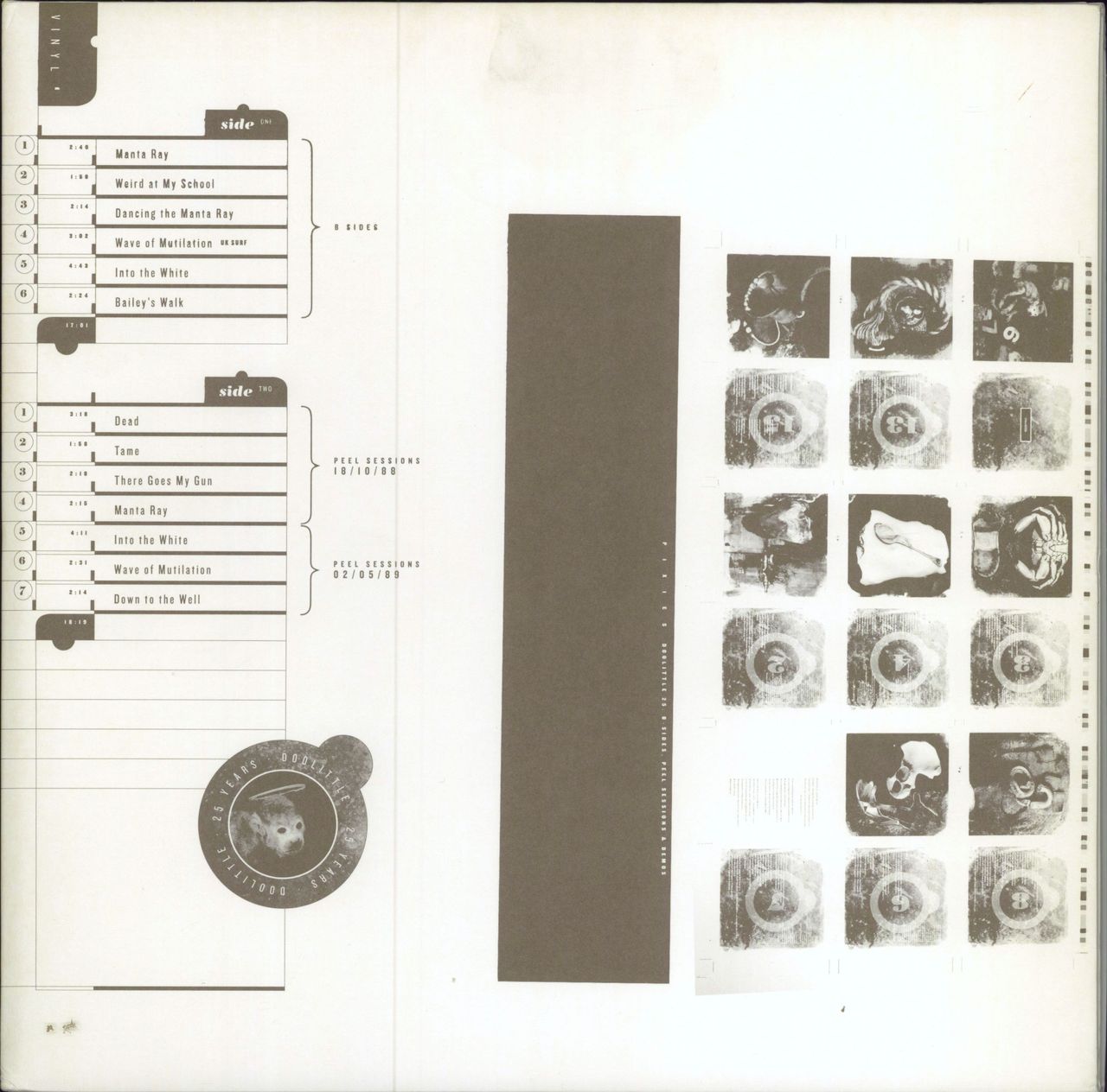 Pixies Doolittle 25 - 180gm Vinyl UK 3-LP vinyl record set (Triple LP Album) CAD3425