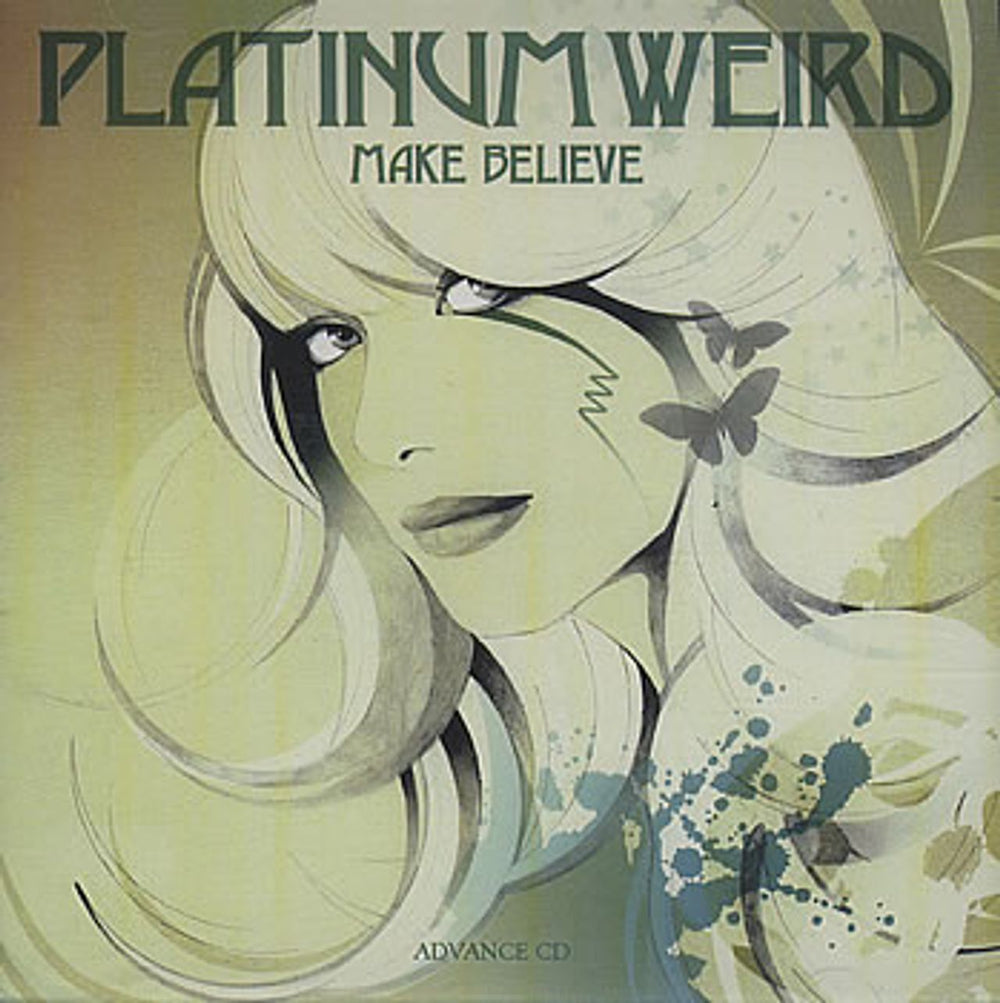 Platinumweird Make Believe US CD-R acetate CDR ACETATE