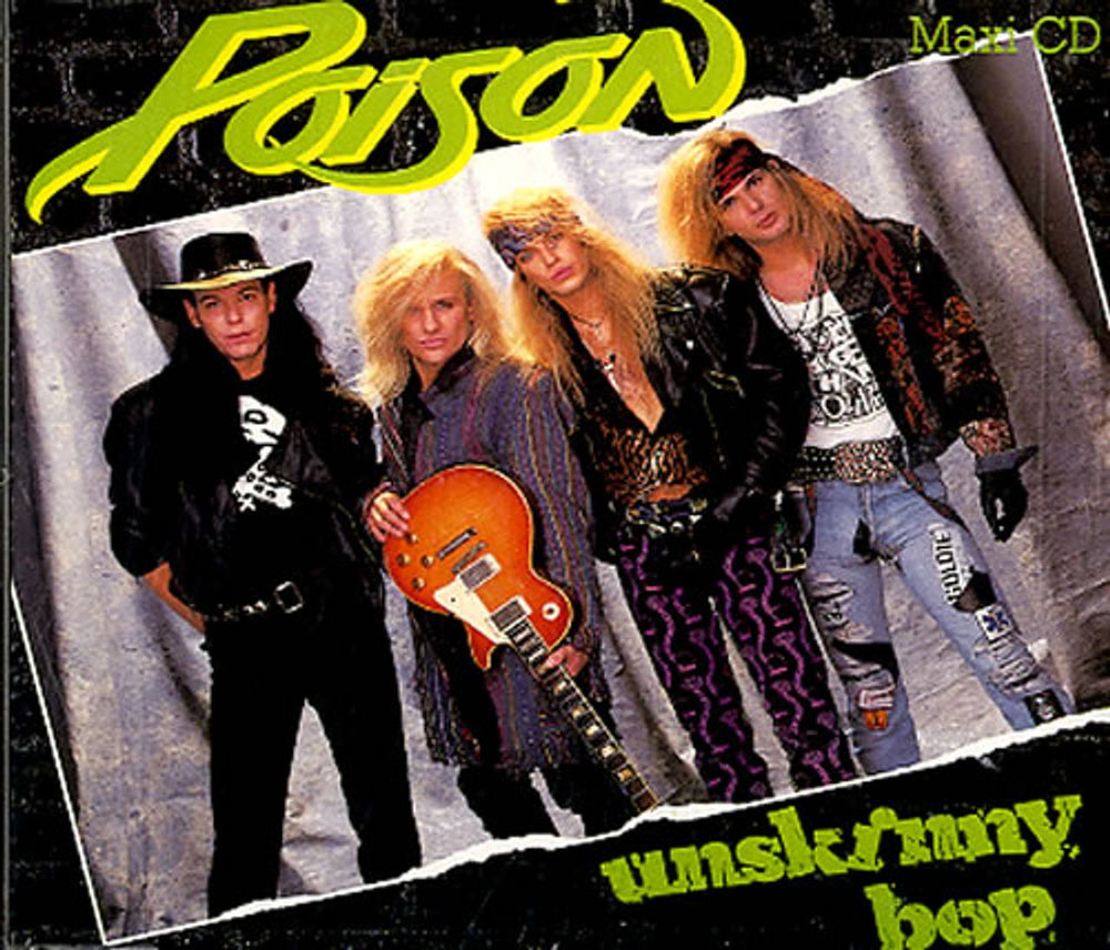 Poison Unskinny Bop German CD single (CD5 / 5") CDP560-2039232