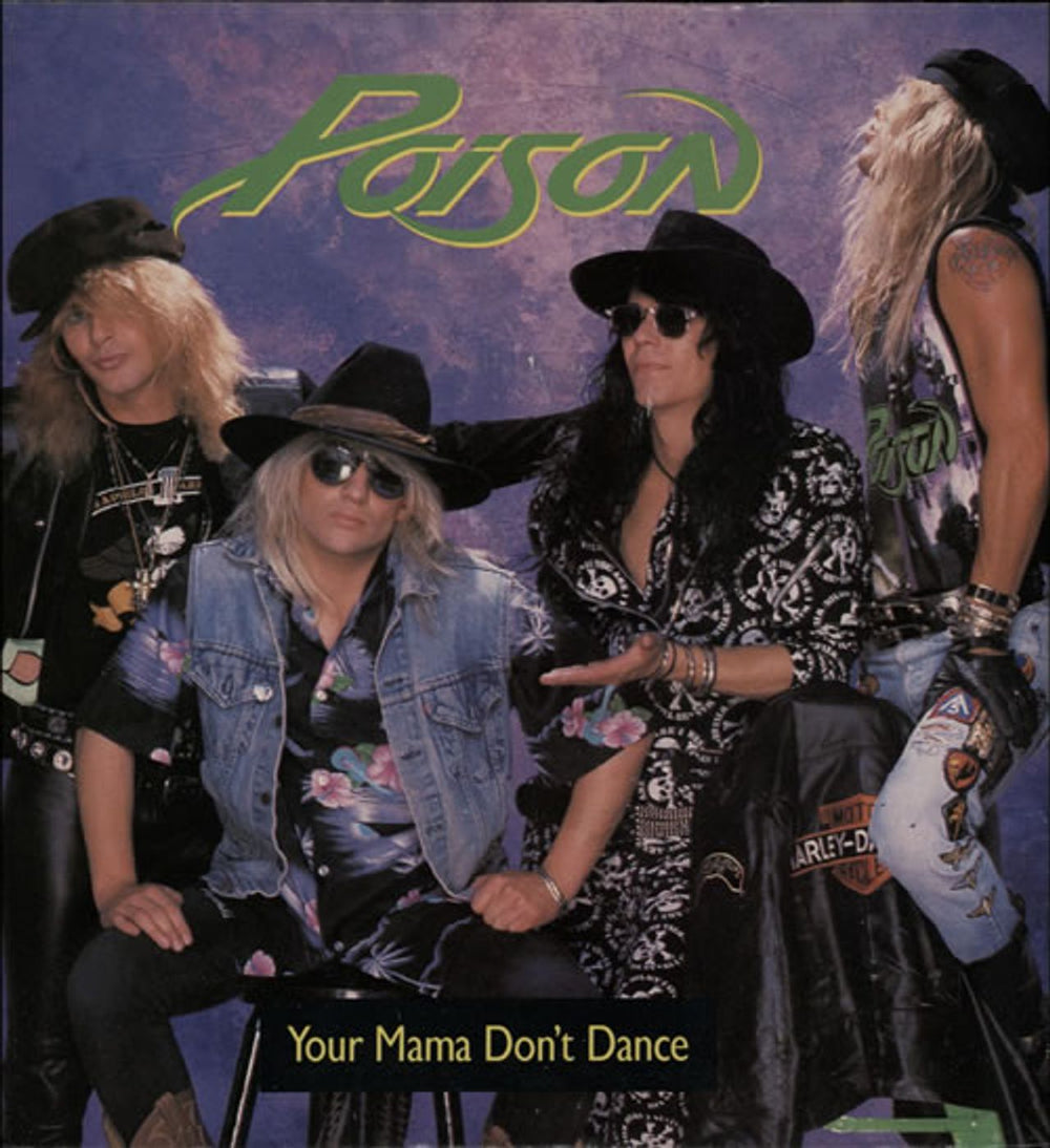 Poison Your Mama Don't Dance - Injection UK 7" vinyl single (7 inch record / 45) CL523