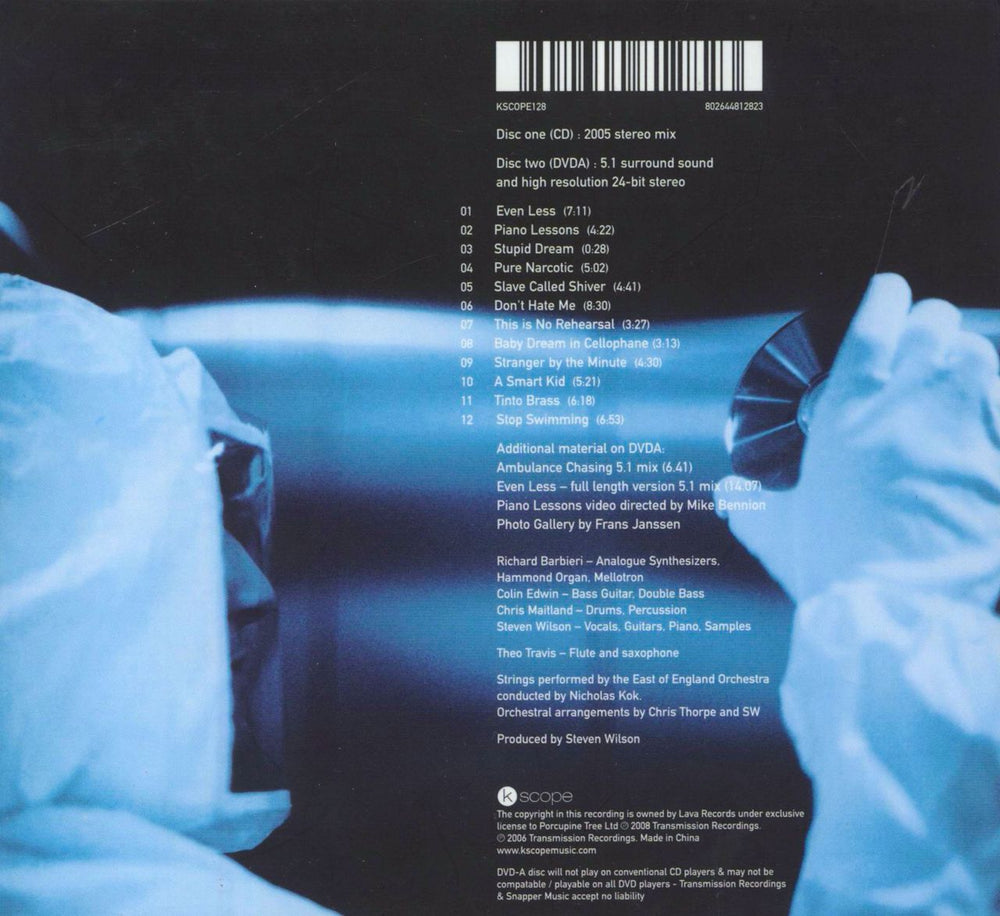 Porcupine Tree Stupid Dream UK 2-disc CD/DVD set 636551291323