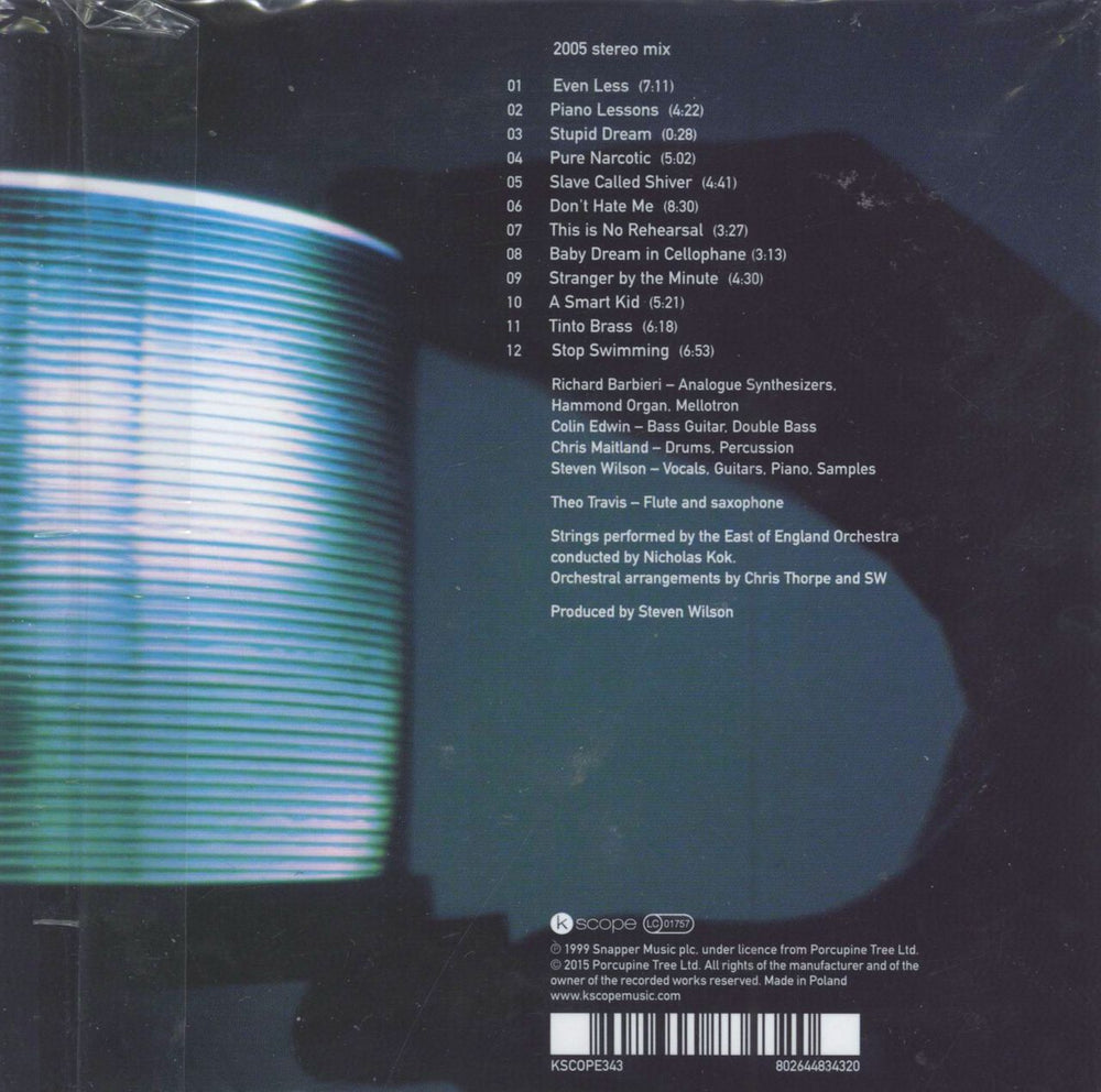 Porcupine Tree Stupid Dream UK CD album (CDLP) 802644834320