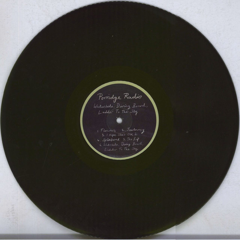 Porridge Radio Waterslide, Diving Board, Ladder To The Sky - Forest Green Vinyl UK vinyl LP album (LP record) 55RLPWA830497