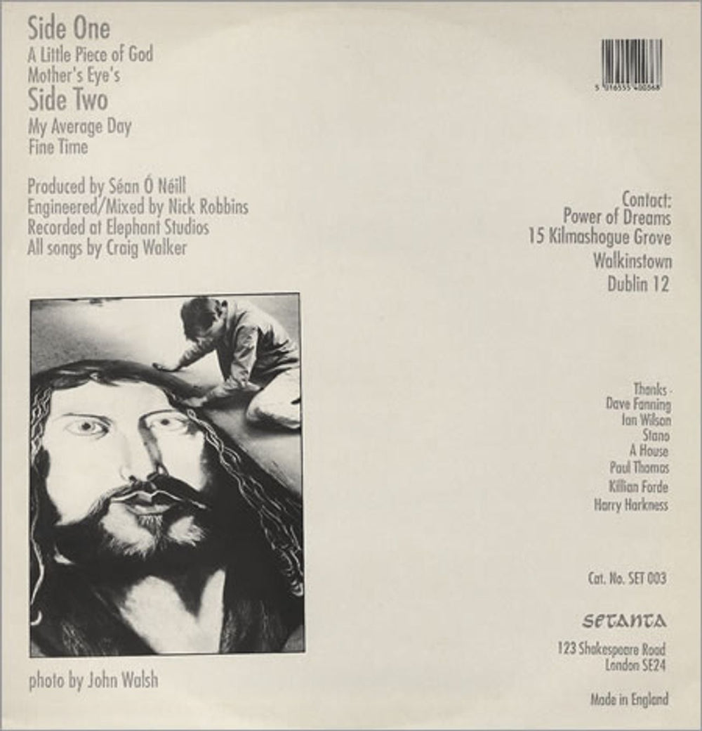 Power Of Dreams A Little Piece Of God UK 12" vinyl single (12 inch record / Maxi-single) POD12AL298479