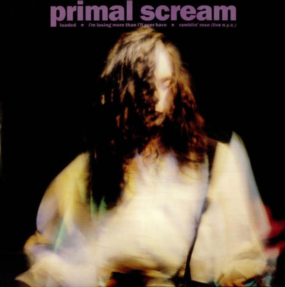 Primal Scream Loaded - EX UK 12" vinyl single (12 inch record / Maxi-single) CRE070T